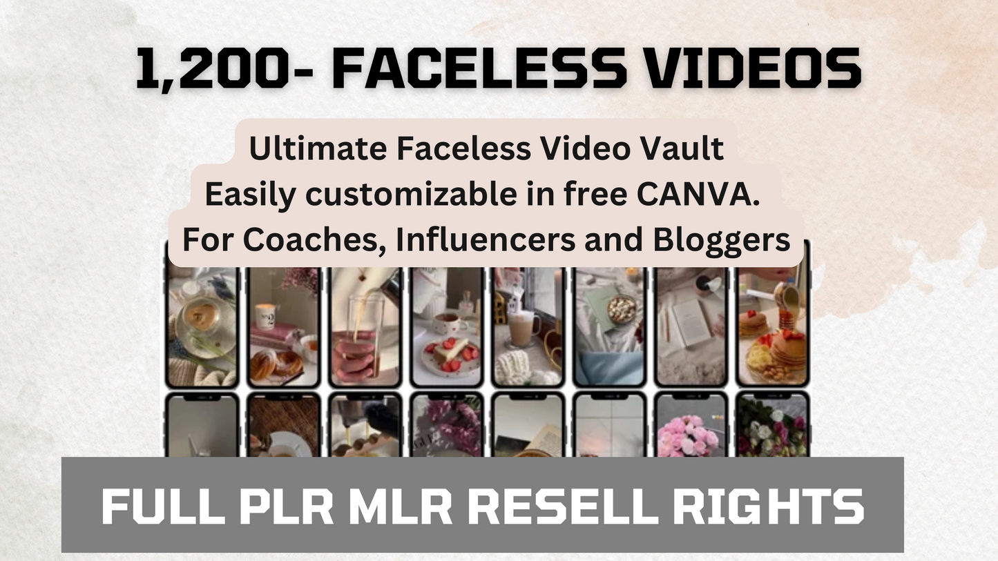 Your Path To Profit Starter Pack Bundle AND 300+ Video Marketing Reels